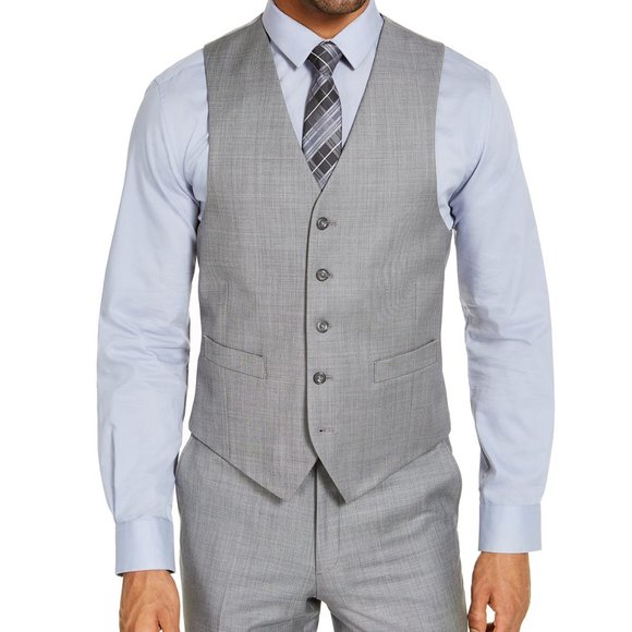 Michael Kors Men's Classic-Fit 3-Piece Suit 40L - Picture 4 of 10